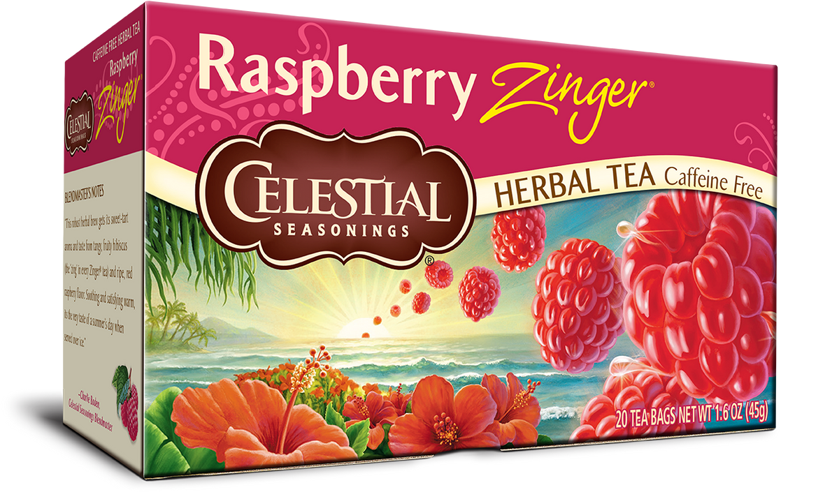 Celestial Seasonings Raspberry Zinger 20 Tea Bags