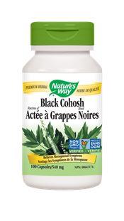 Nature's Way Black Cohosh 540mg 100Vcaps
