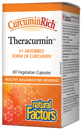 NATURAL FACTORS THERACURMIN 60VCAPS*