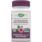 Nature's Way Echinacea with Goldenseal Root 451mg 100caps