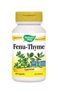 Nature's Way Fenu-Thyme 550mg 100caps