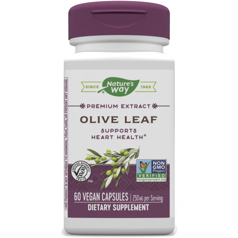 Nature’s Way Olive Leaf 250 Mg 60 Capsules