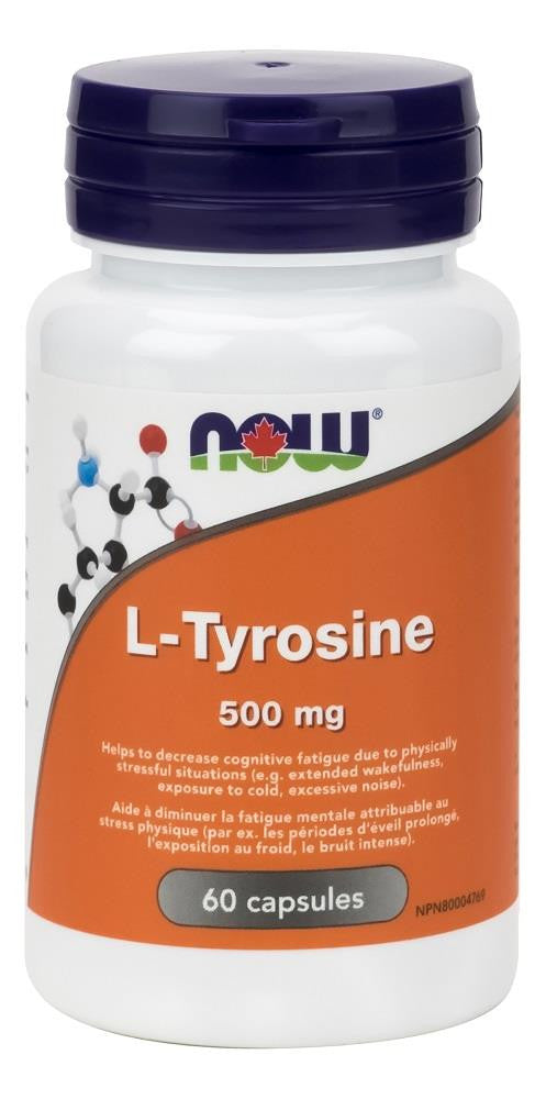 NOW L-Tyrosine 500mcg 60caps