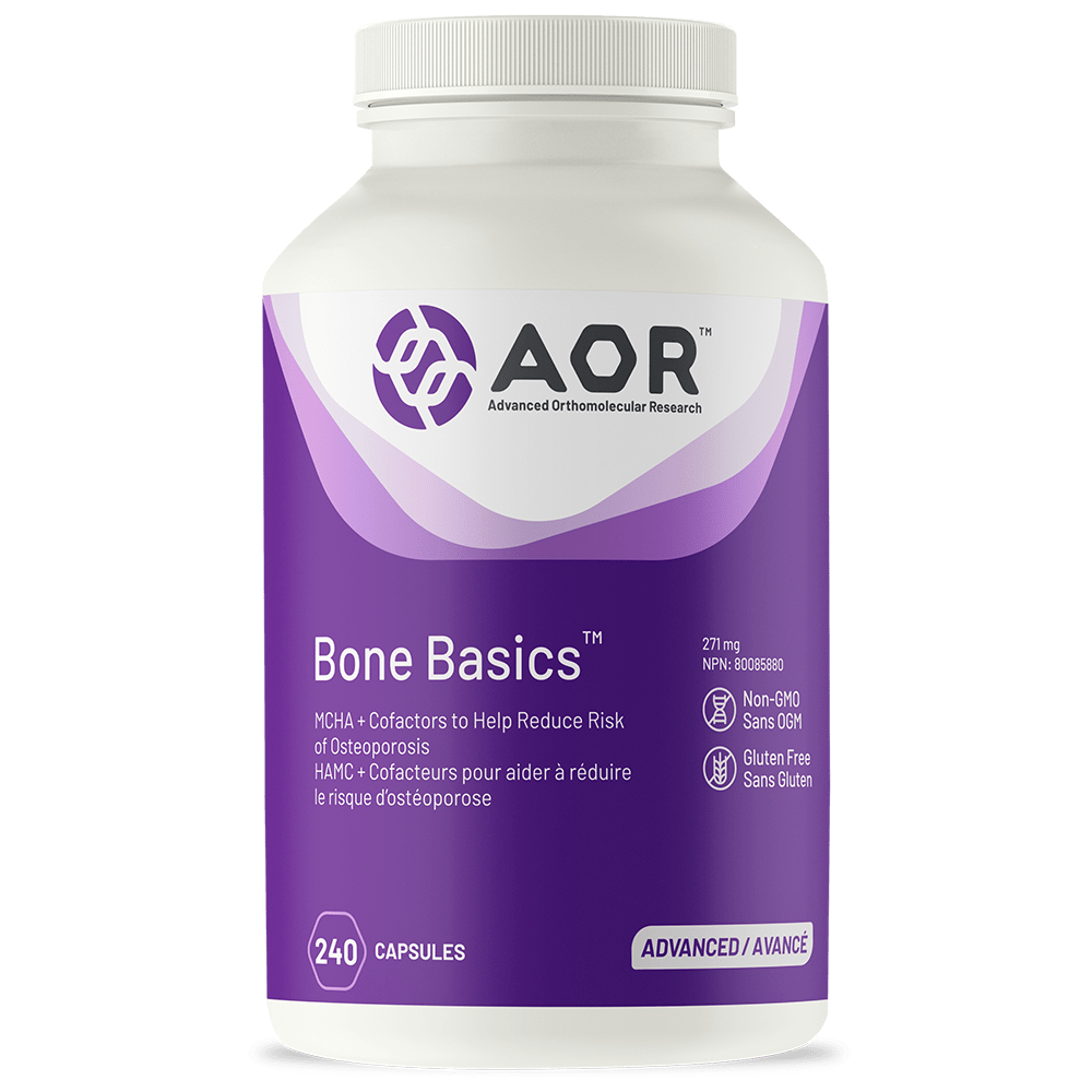 A.O.R Bone Basics 399mg 240Vcaps*