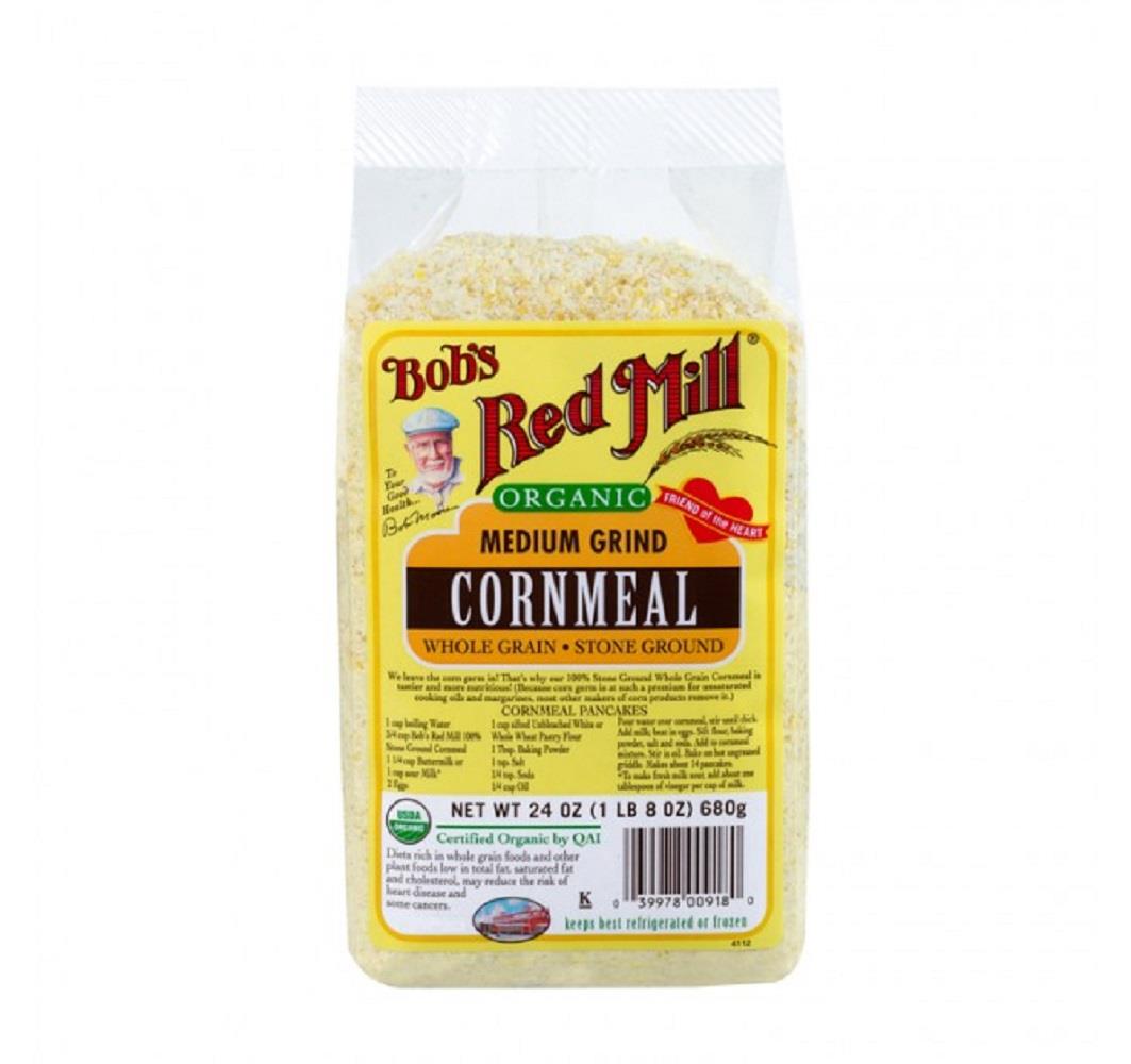Bob's Red Mill Cornmeal Medium Ground 680G
