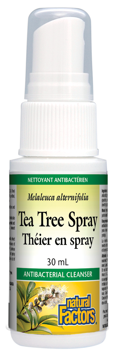 NATURAL FACTORS TEA TREE SPRAY 30ML