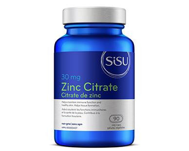 SISU Zinc Citrate 90Vcaps