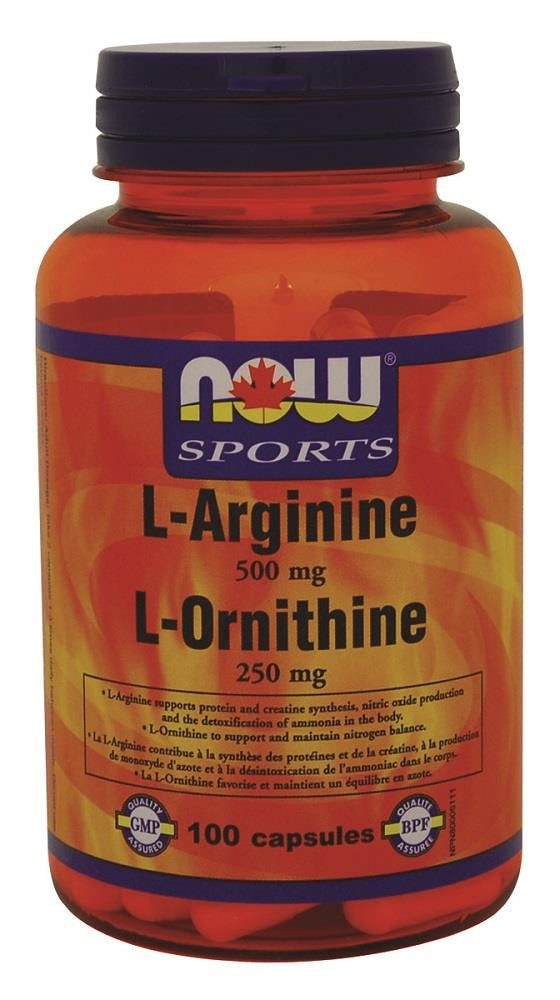NOW L-Arginine 500MG 100Caps
