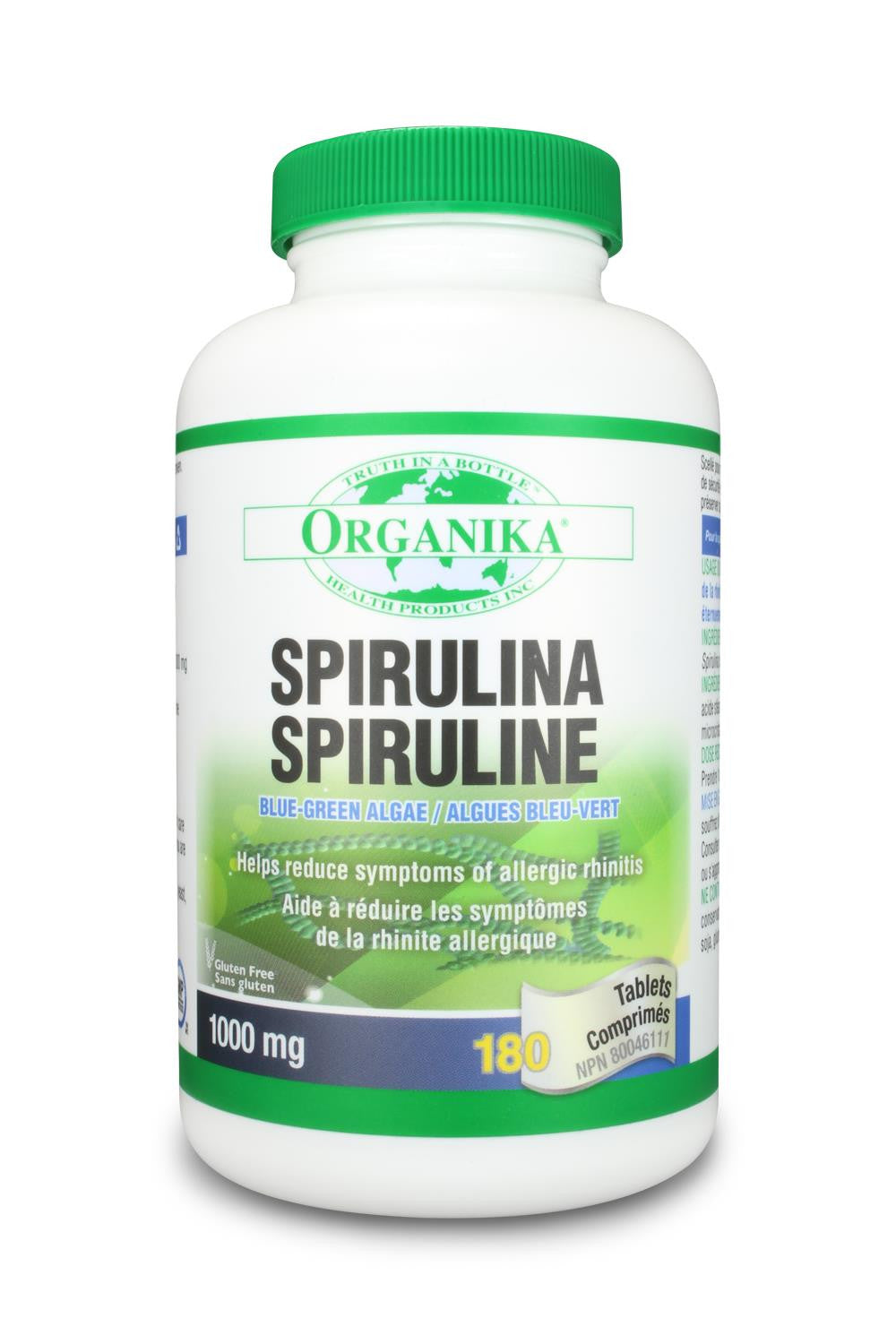 Organika Spirulina 180Tabs