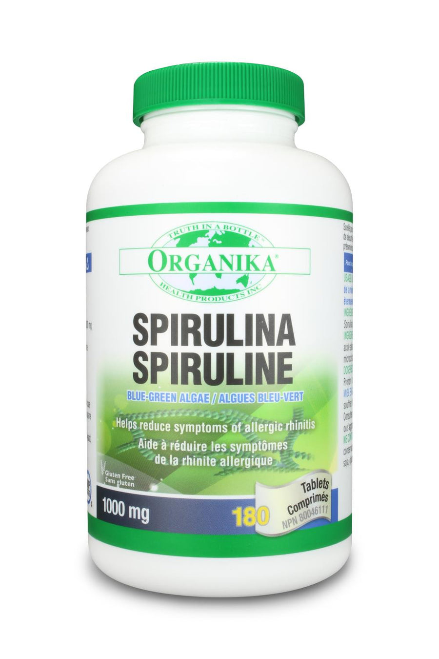 Organika Spirulina 180Tabs