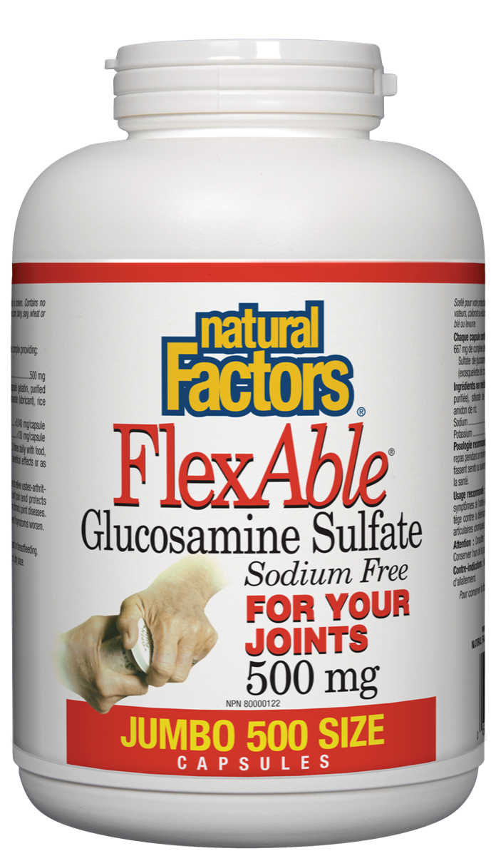 Natural Factors Flexable GLS 180Caps