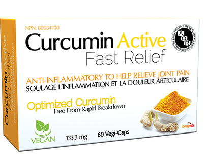 A.O.R. Curcumin Active Fast Relief 60Vcaps