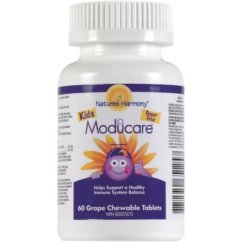 Nature's Harmony Kids Moducare Grape 60tabs