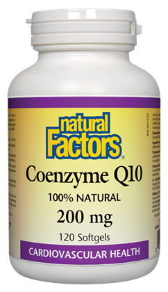 Natural Factors COQ10 120SG 