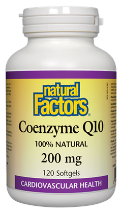 Natural Factors COQ10 120SG 
