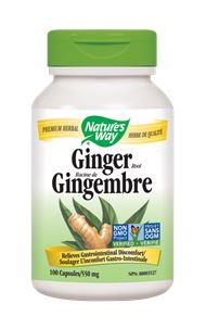 Nature's Way Ginger 550mg 180caps