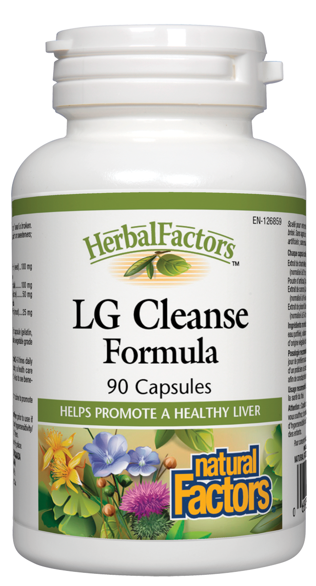 Natural Factors LG Cleanse 90Cap