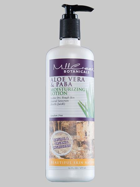 Mill Creek Aloe Vera & Paba Moisturizing Lotion 472ml