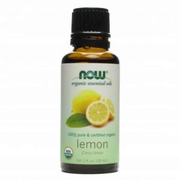 NOW LEMON 100%  PURE ESSENTIAL OIL 30ML